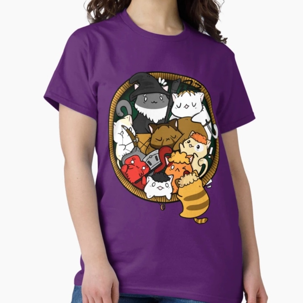 Furlloship of The Ring Tshirt! LG Next Level comfy tshirt fur friends graphic